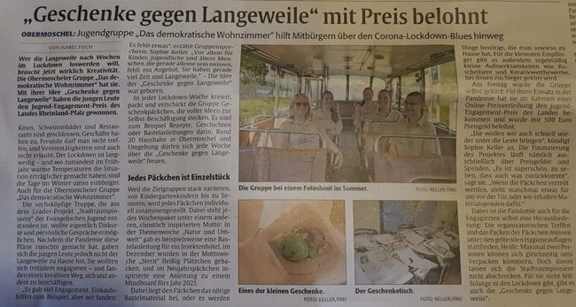 Geschenke gegen Langeweile