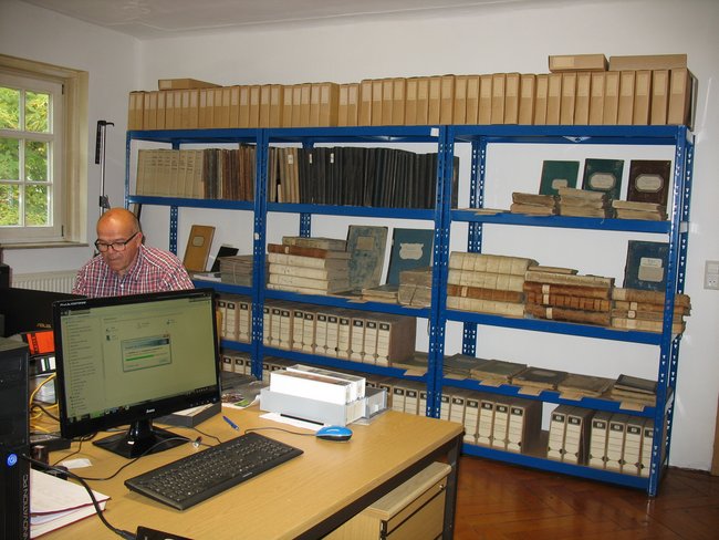 Archivteam bei der Gemeinde Königsbronn