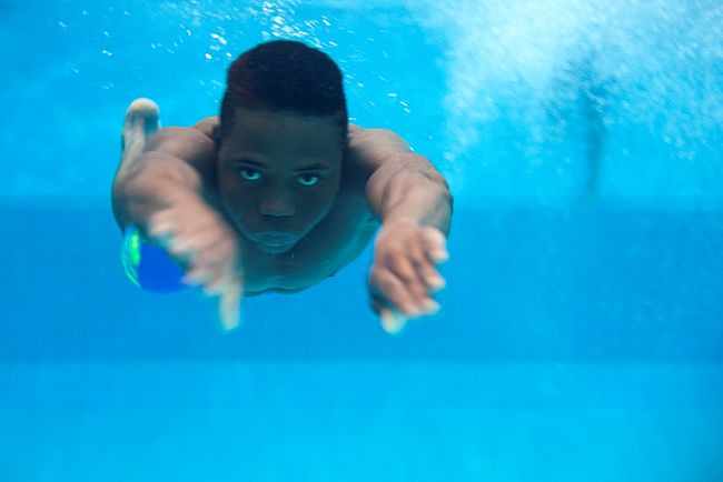Nichtschwimmerausbildung für unbegleitete minderjährige Flüchtlinge