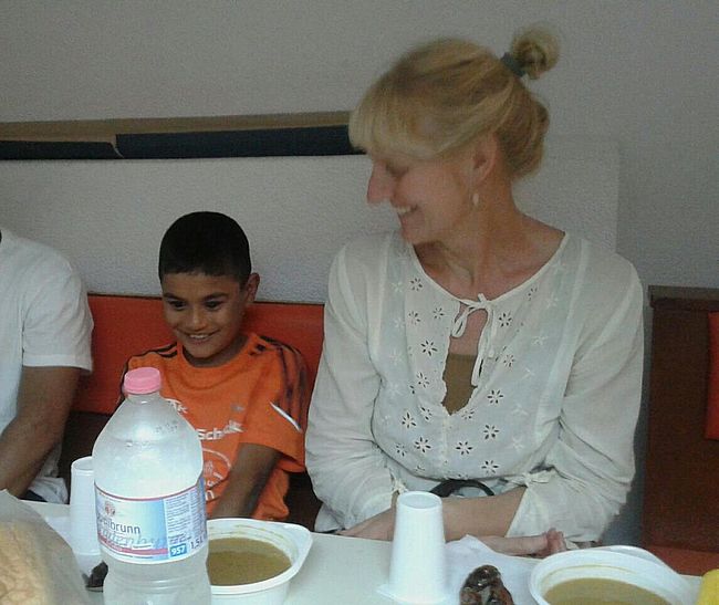 Una Rieß-Stadnik - Flüchtlingshilfe