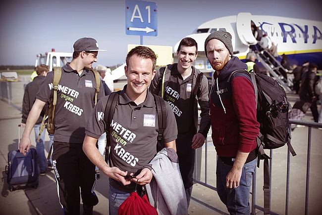 Kilometer gegen Krebs