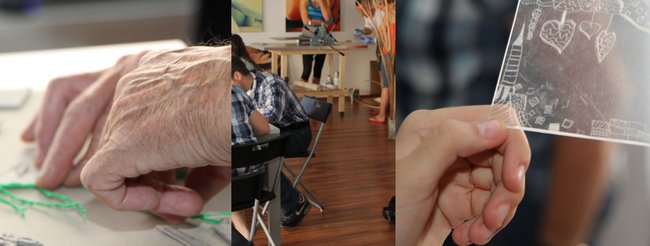 Kunstprojekt "saufDRUCK" / offenes Atelier PROJEKT-FREIGANG