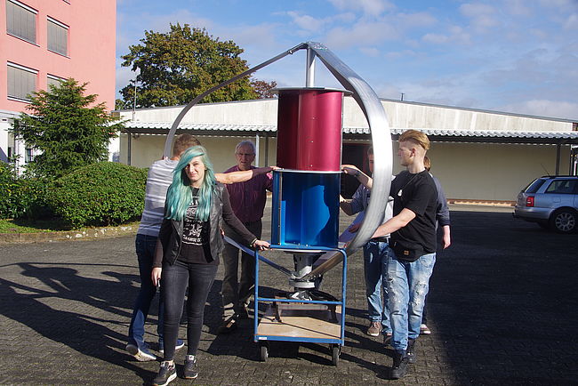 Erneuerbare Energien an der WHS Rüsselsheim