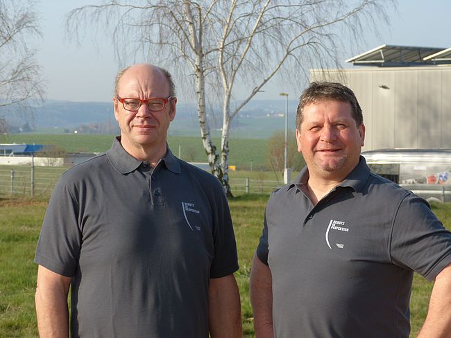 Walter Stuber und Dirk Eckart