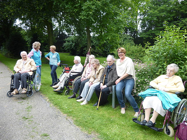 Team der Ehrenamtlichen im Altenheim Maria-Frieden