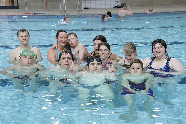 "die Wasserratten", früher integrative Schwimmgruppe