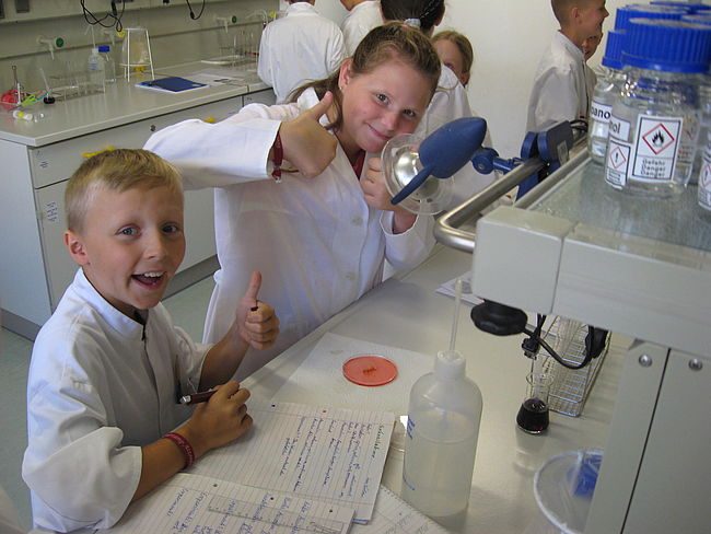 Grünes Labor – Wissenschaft zum Anfassen für Klein und Groß