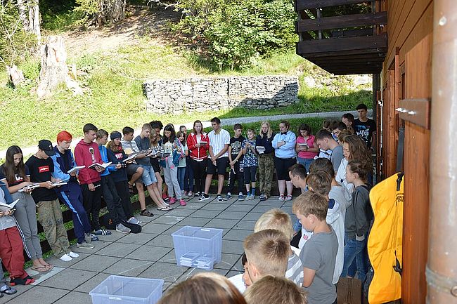 Sommerferienlager der Ministranten St.Johann und Ministranten St. Fidelis