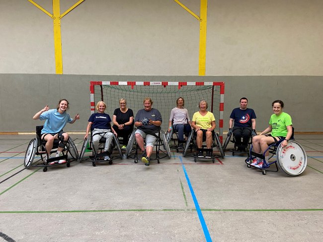 Rollstuhlhandball