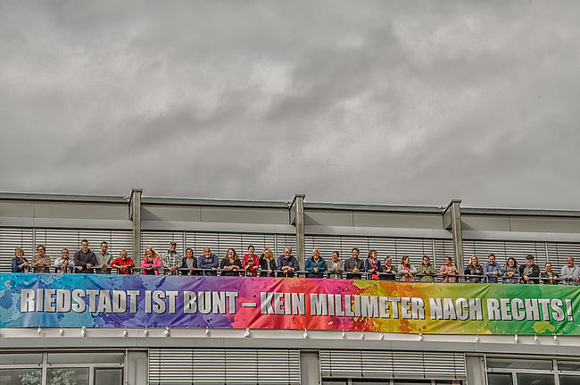 Riedstadt ist Bunt kein Millimeter nach Rechts!