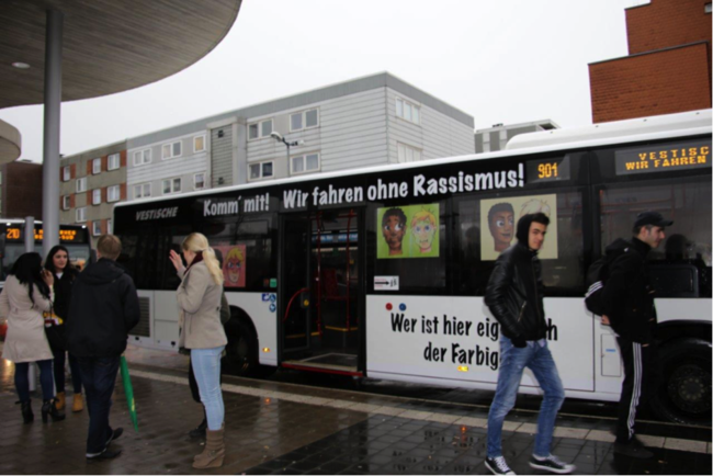 Anti-Rassismus Bus (Im Rahmen von Schule ohne Rassismus - Schule mit Courage)