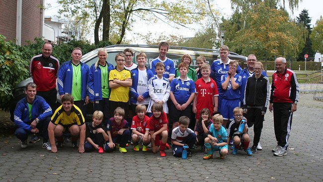 Inklusions-Fußballmannschaft des Sportvereins SC Hörstel