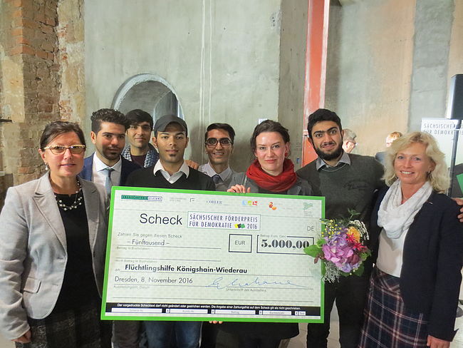 Flüchtlingshilfe Königshain-Wiederau - "Niemand flieht freiwillig!"