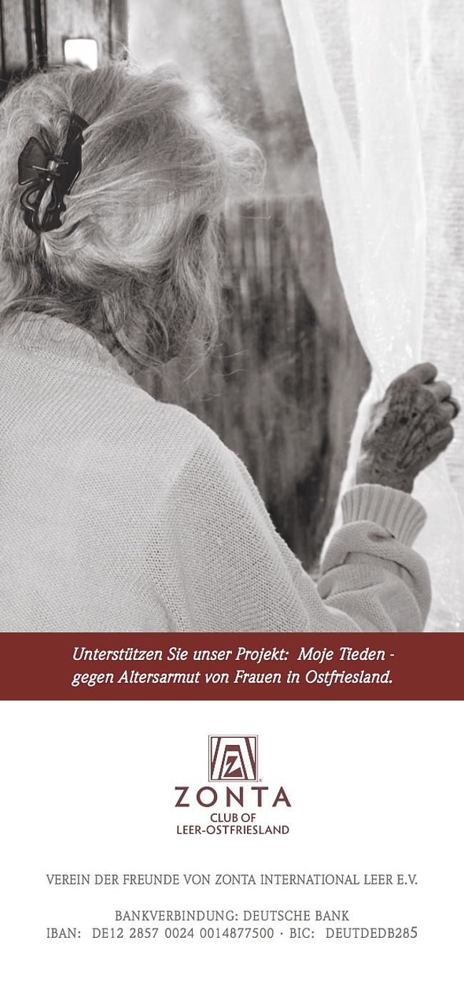 Moje Tieden - gegen Altersarmut von Frauen in Ostfriesland