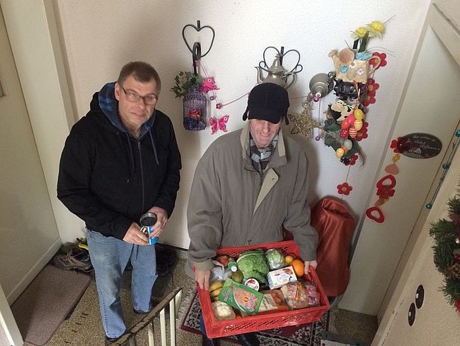 Ehrenamt Rückwärts hilft der Willicher Tafel