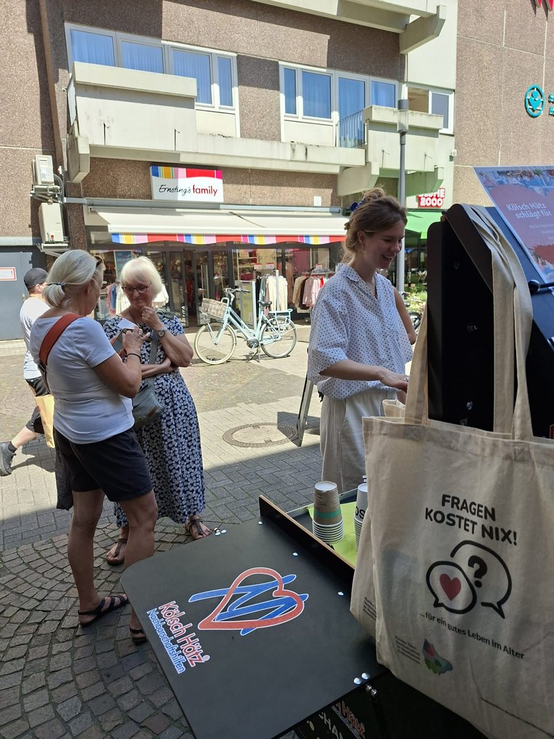 Kölsch Hätz Infostand 