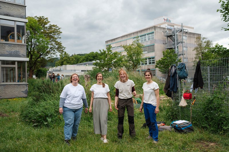Menschen in Stadtnatur