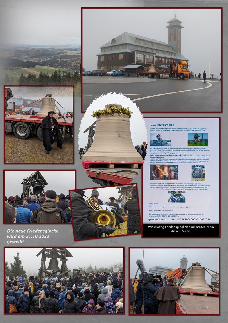 Unsere Glocke ist angekommen