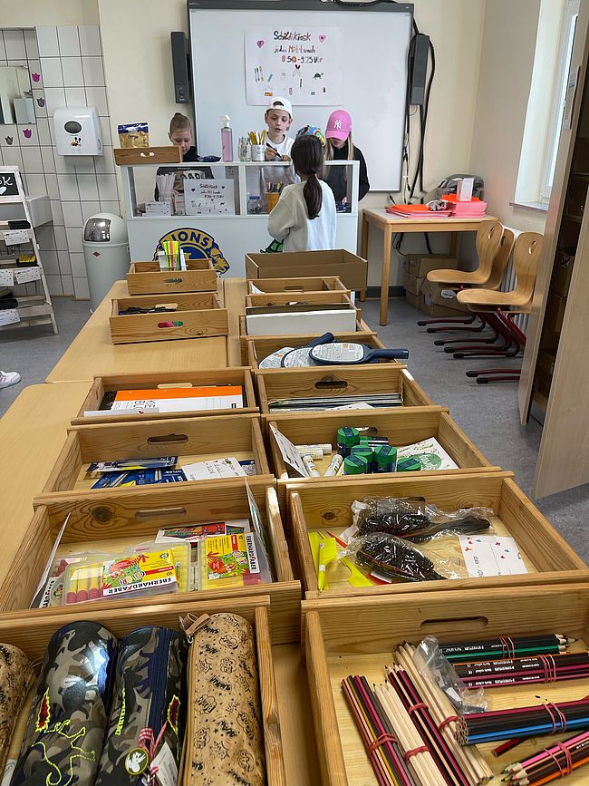 Schildi- Kiosk, Schülerprojekt, Grundschule Koblenz - Wallersheim