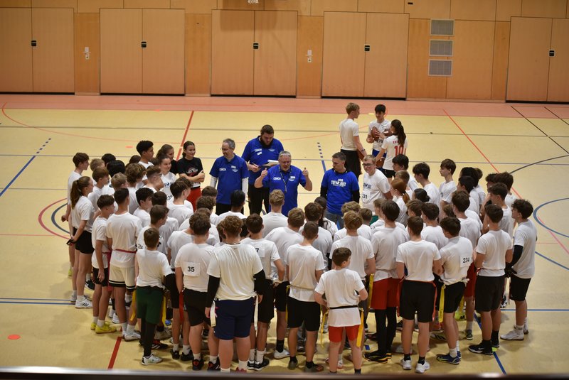 Traineransprache an das Team
