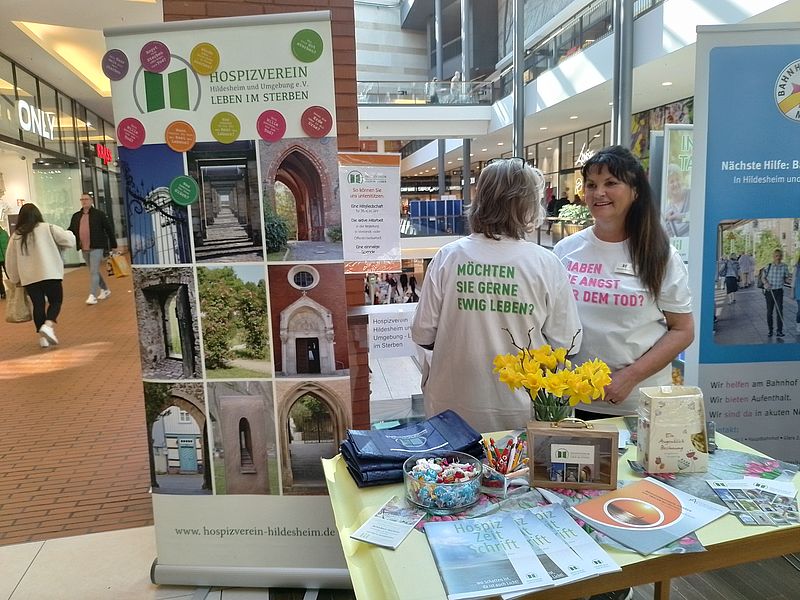 Infotisch Hospizverein