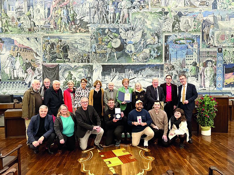 Abschlussfoto nach dem Festival-Abbau 