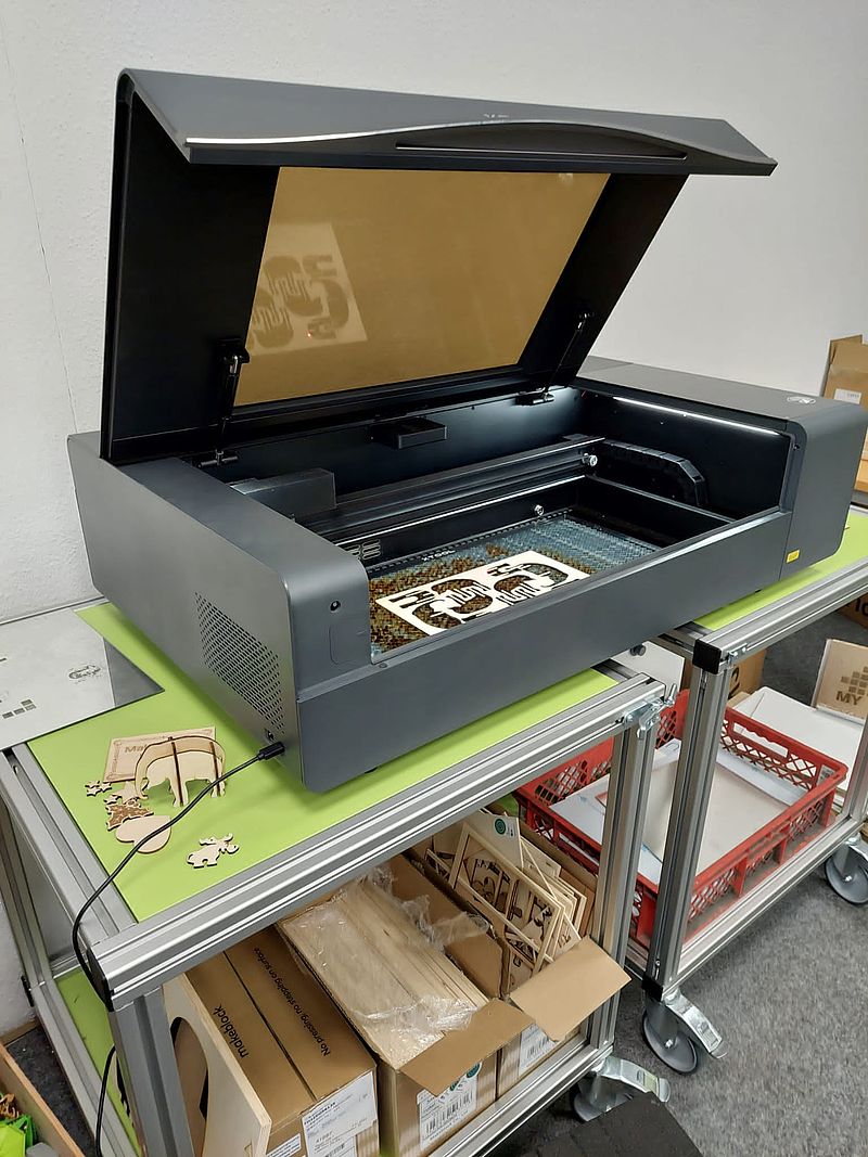 Handwerk einfach ausprobieren an der Fräse