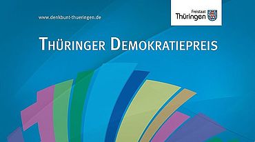 Logo Thüringer Landesprogramm für Demokratie, Toleranz und Weltoffenheit im Thüringer Ministerium für Bildung, Jugend und Sport