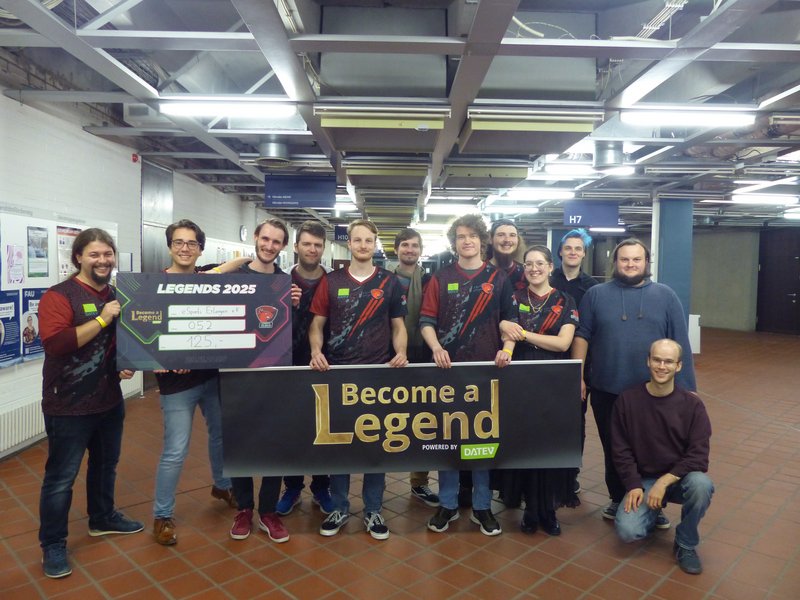 Mitglieder des eSports Erlangen e.V. bei Turnierveranstaltung