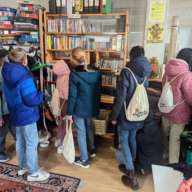 Umsonstladen von Außen