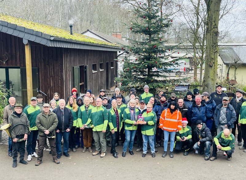 Weihnachtsessen mit dem gesamten Team & Heimat Preis.