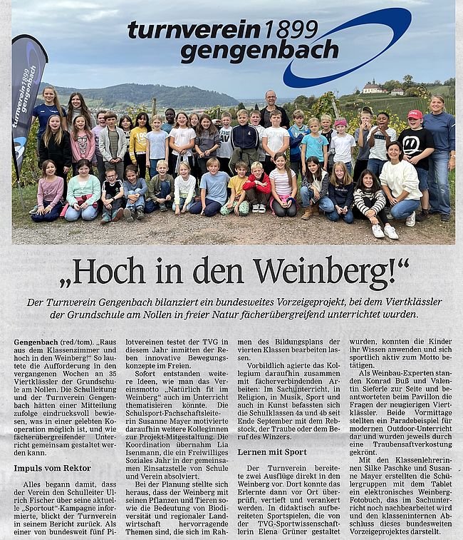 natürlich Fit im Weinberg