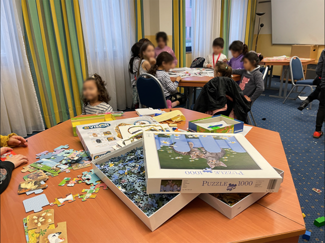 Spielraum Notunterkunft Britz