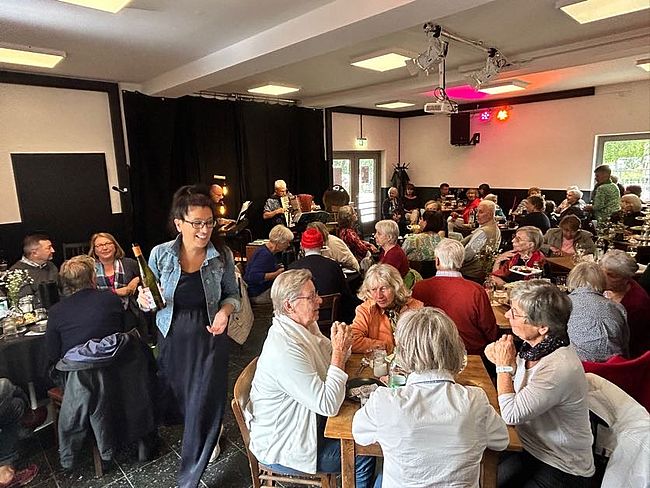 Café Ab und Zug im Bürgerbahnhof Penzberg