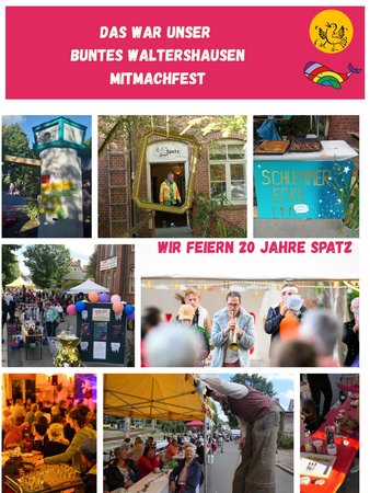 Mitmachfest zum 20 Jährigen Jubiläum der Kulturkneipe Spatz