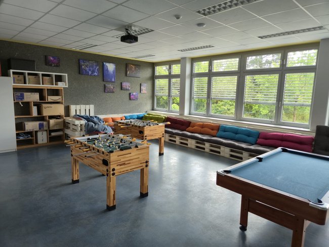 SV der Georg-Neumayer Schule Kirchheimbolanden mit "Ausbau des Schülercafés"