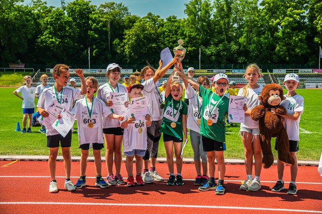 SV GRÜN WEISS Langendorf - Teamgeist läuft – Leichtathletik verbindet Schulen