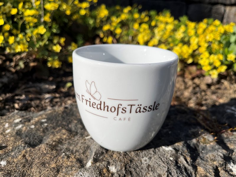 Tasse mit Logo bedruckt
