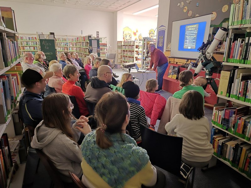 Astronomie für alle in der Bibliothek