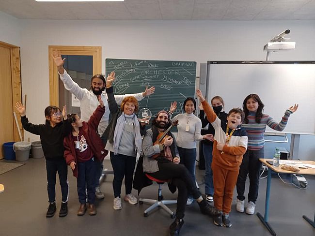 Kinderorchester Mosaik im Osdorfer Born Hamburg