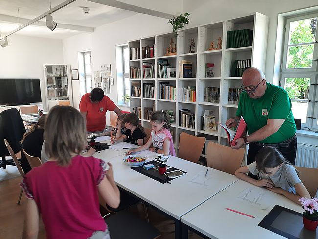 Bergbauprojekttage mit regionalen Grundschulen