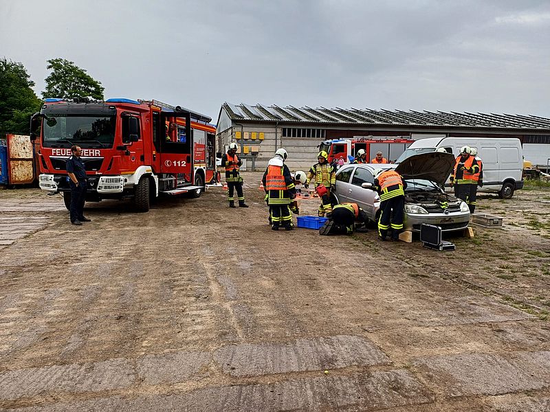 Sicherungsmaßnahmen vor der technischen Rettung