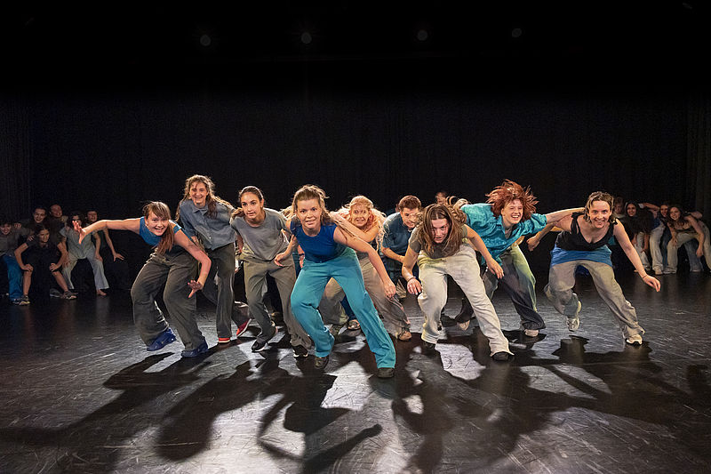 Junge Teilnehmer*innen der ACADEMY