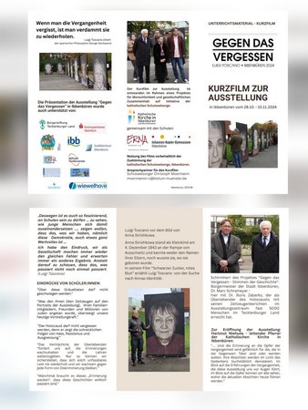 Unterrichtsmaterial Gegen das Vergessen