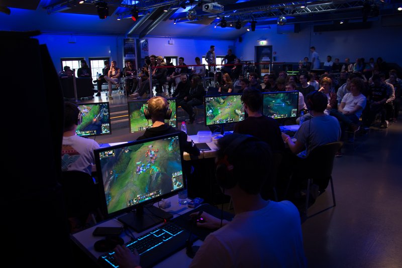 Jugendliche beim Turnier Become a Legend 2018