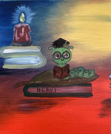 Strasburger-Kinder-Bücherwurm "Immerschlau"