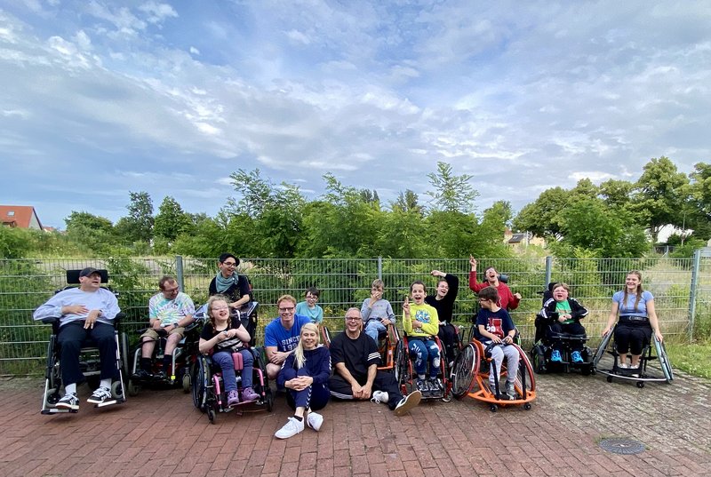 Gruppenfoto der Kinder- und Jugendgruppe