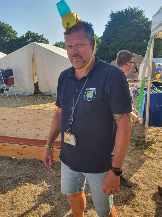 Björn Doering, Jugendfeuerwehrwart Ortsfeuerwehr Letter