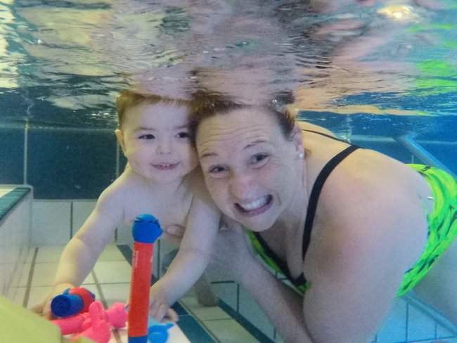 VfL Rastede - Schwimmerische Früherziehung - Vom Tauchen zum schwimmen
