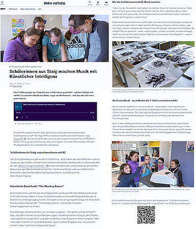 Artikel zum Radiobeitrag mit Bildern der Fair-Image-Mitglieder